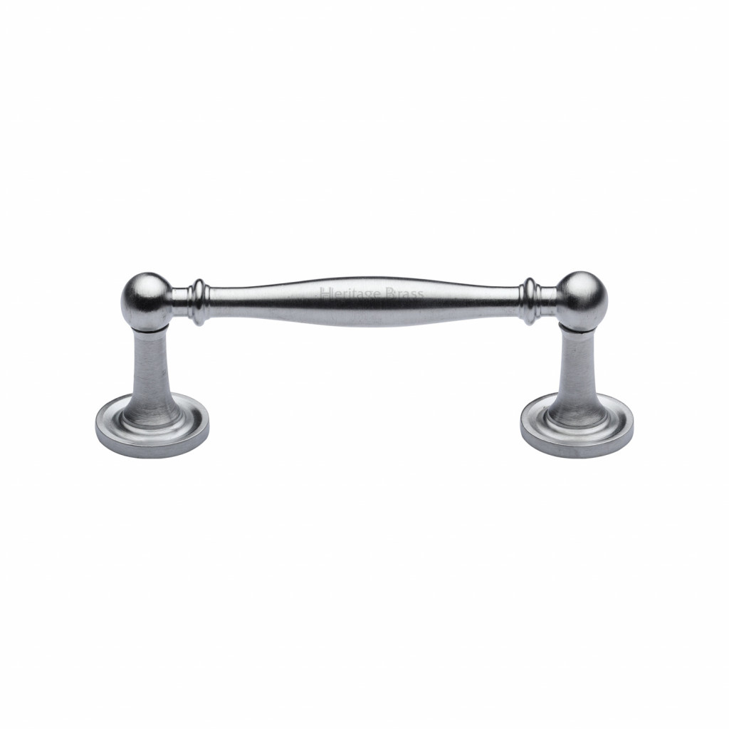 M Marcus Heritage Brass Colonial Design Cabinet Handle 96mm Centre to Centre